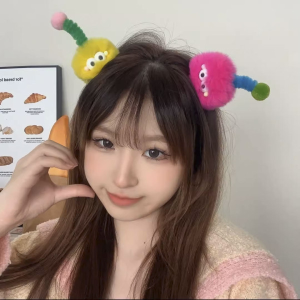 스트링 몬스터 머리핀