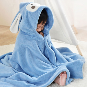 유아 비치가운 어린이 아기 목욕 가운